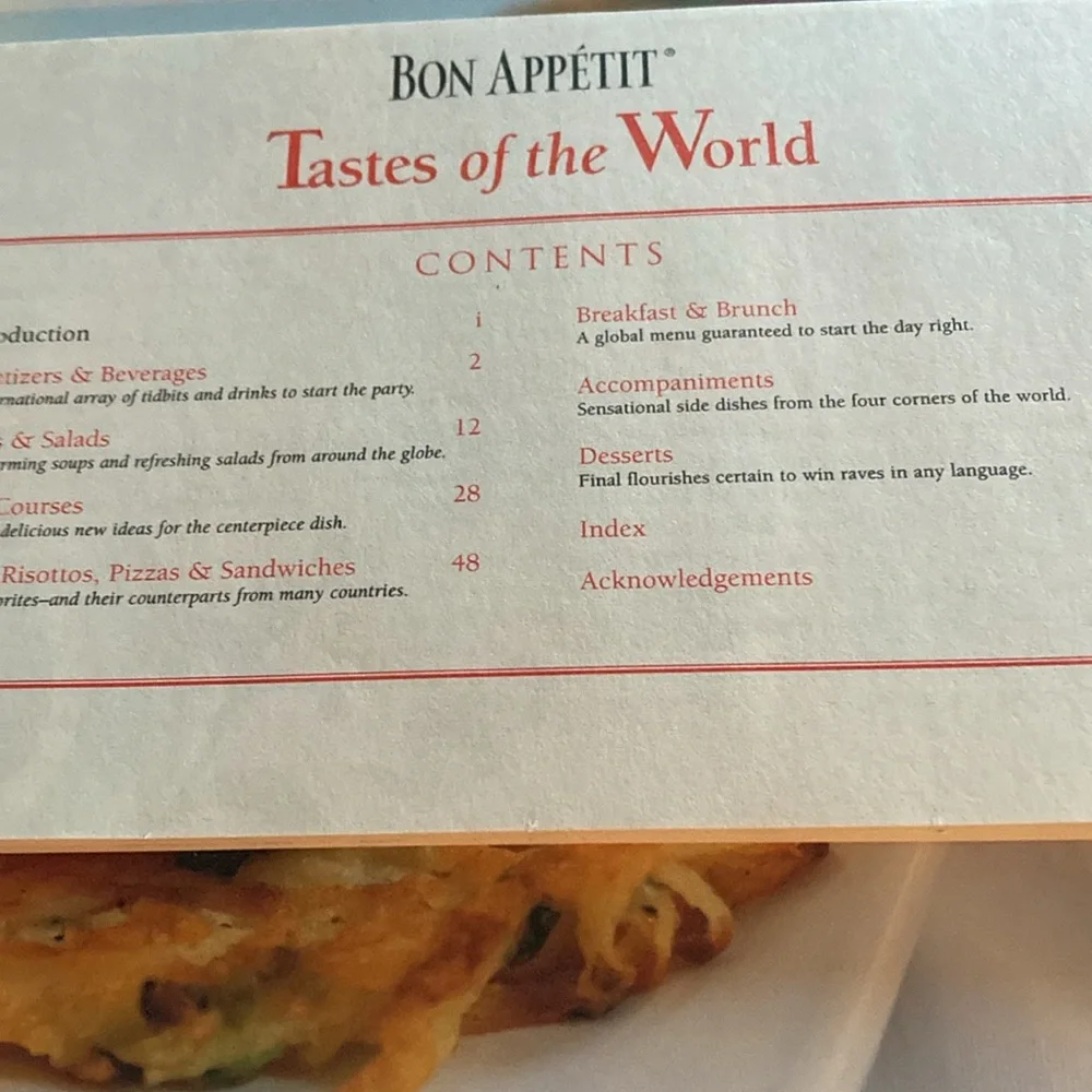 Around the World Cookbooks